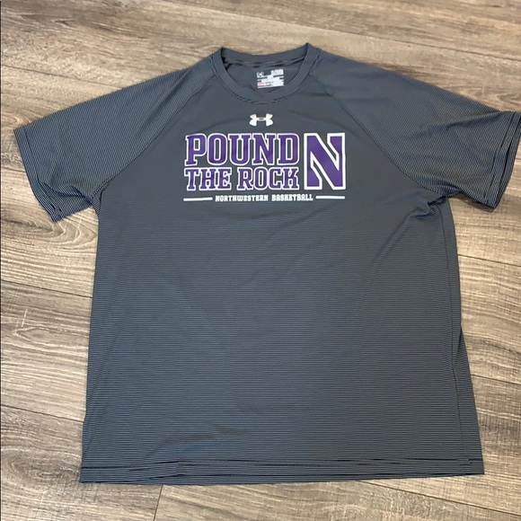 Under Armour Other - Northwestern Basketball Striped T-Shirt